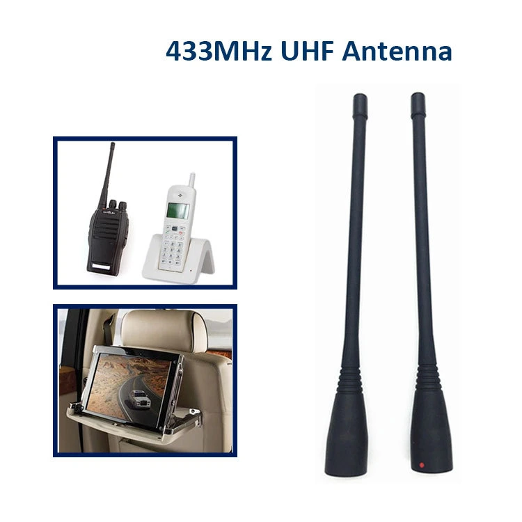 433MHz 170mm Walkie-Talkie Antenna External Glue Rod Antenna TNC Connector