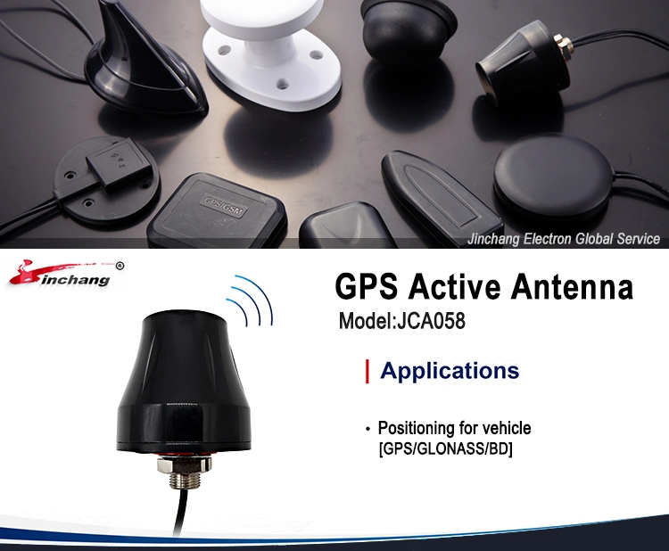 Waterproof Rg174 SMA Male External Bd Glonass GPS Active Antenna