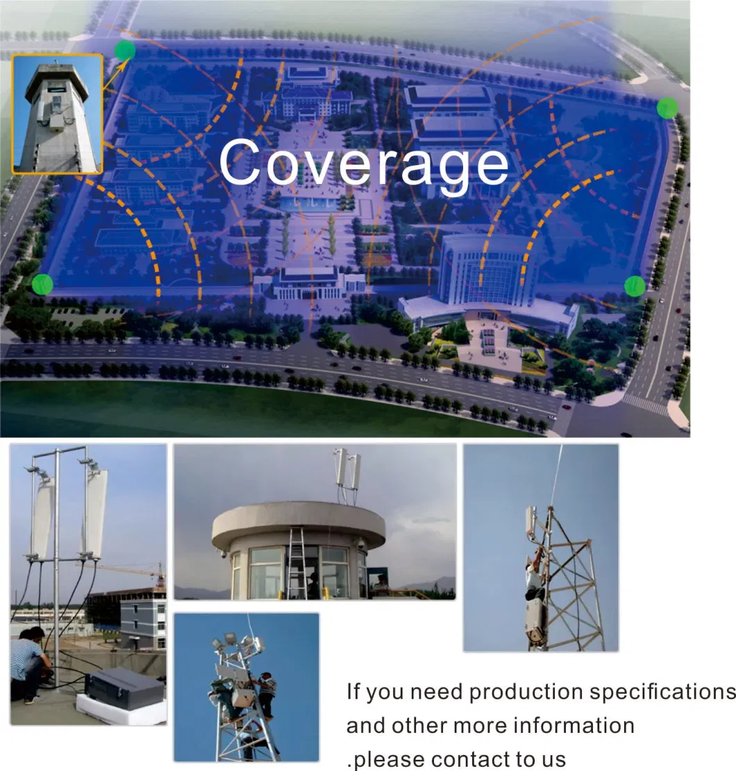 6bands Waterproof High Power Wireless 135/433MHz Control Monitoring Prison Signal 4G/5g Jammer