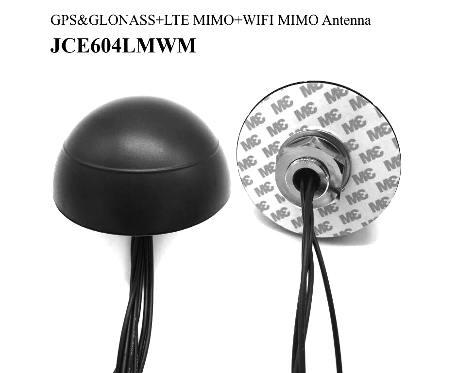 IP67 GPS Glonass LTE MIMO WiFi MIMO Combo Antenna with Rg174