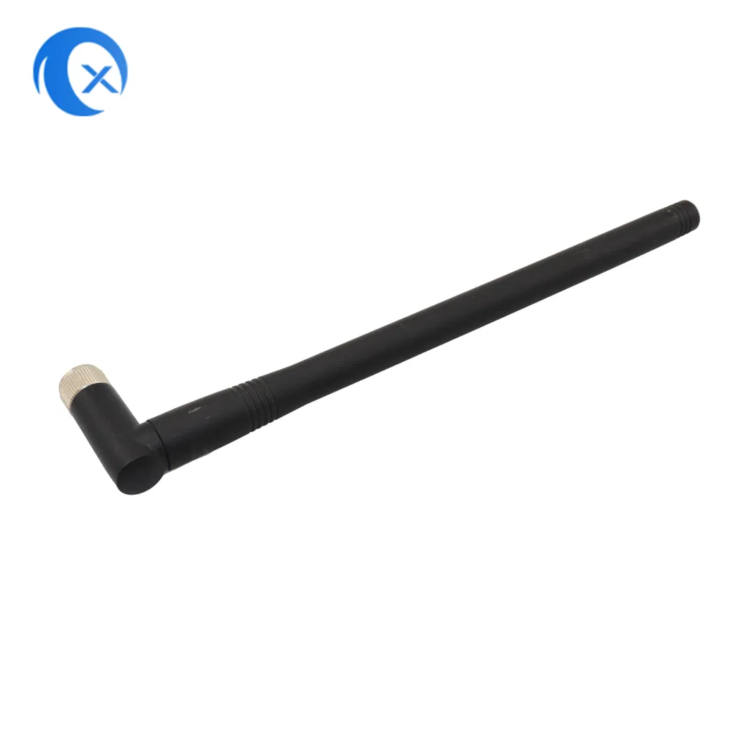 2.4G Fixed Right Angle Rubber Duck WiFi SMA Antenna for Router