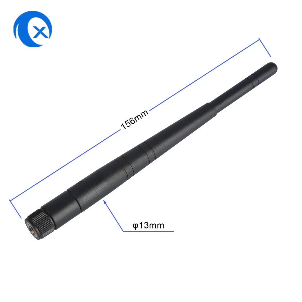 WiFi Antenna with SMA Plug 5dBi 2.4G Black for Wireless WLAN Router