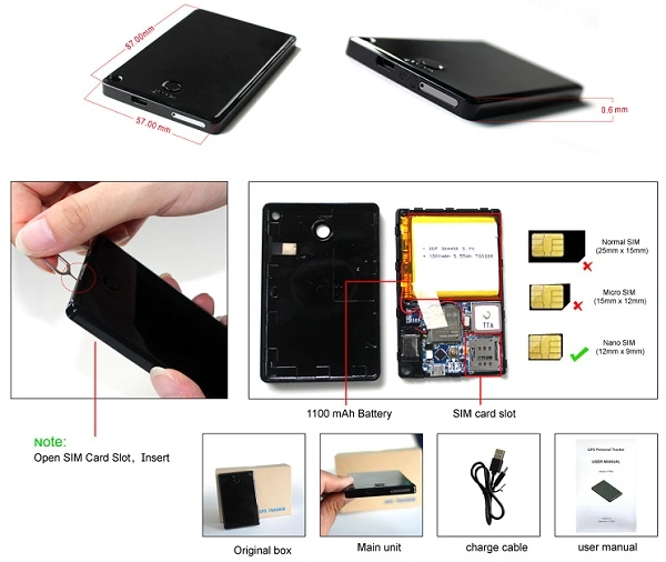 2g Anti-Theft Portable Wireless Asset Tracker GPS Tracking Device Long Battery Life PT99-Wy