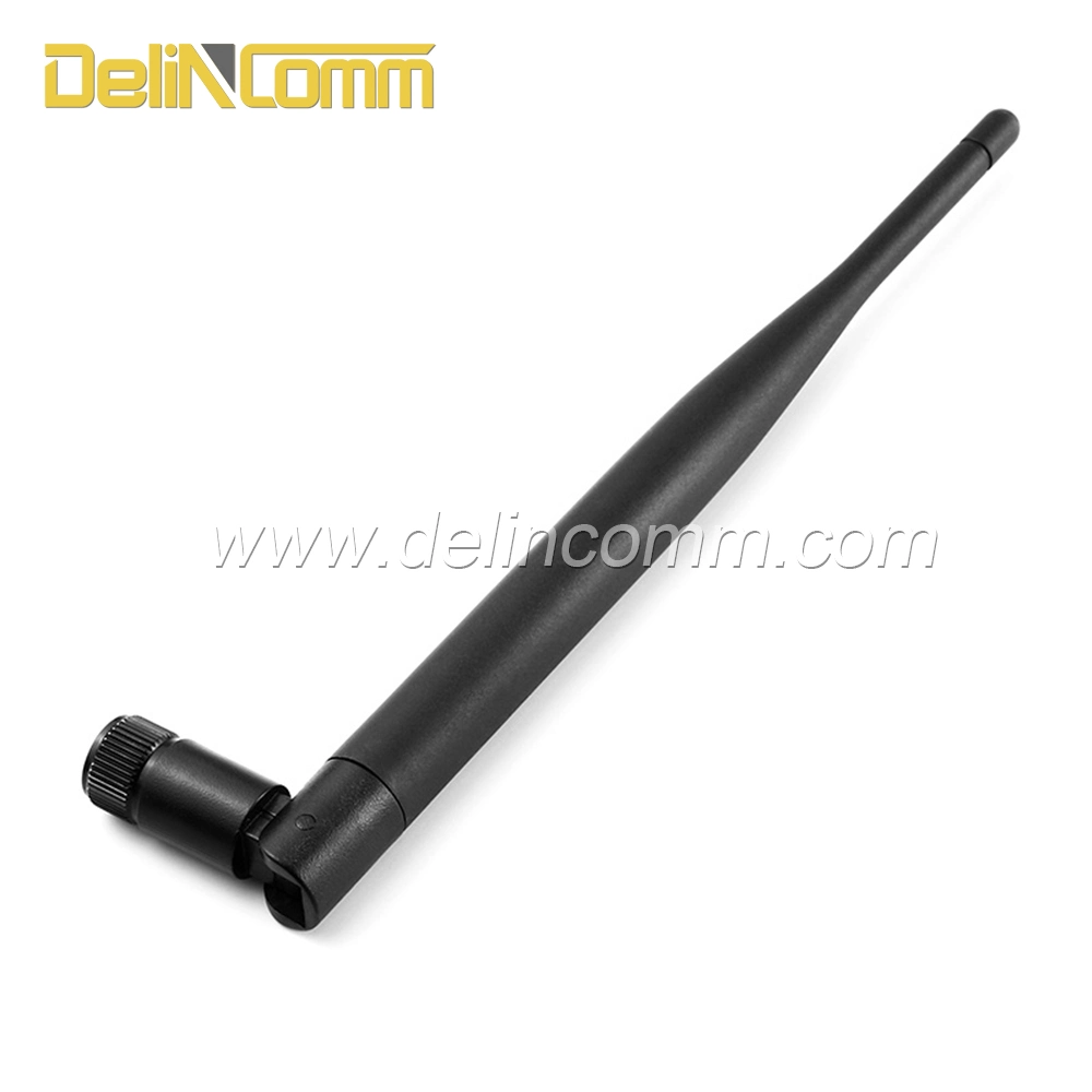 Router/Interphone/Handheld Scaner Omnidirectional 3dBi SMA Connector 2.4&5.8g Rod WiFi Magnet Antenna