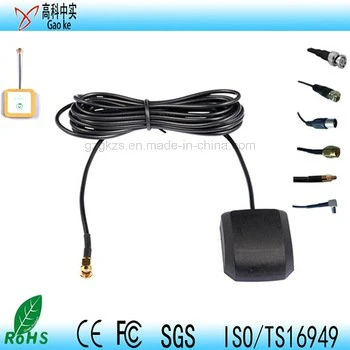 Automobile Active/Passive GPS Antenna, GPS External Antenna with BNC Connector, Outdoor Antenna