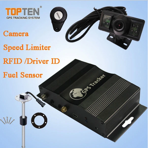 Camera GPS Tracking Fleet Management for Cars and Truck with 2.4G RFID Function Tk510-Wy