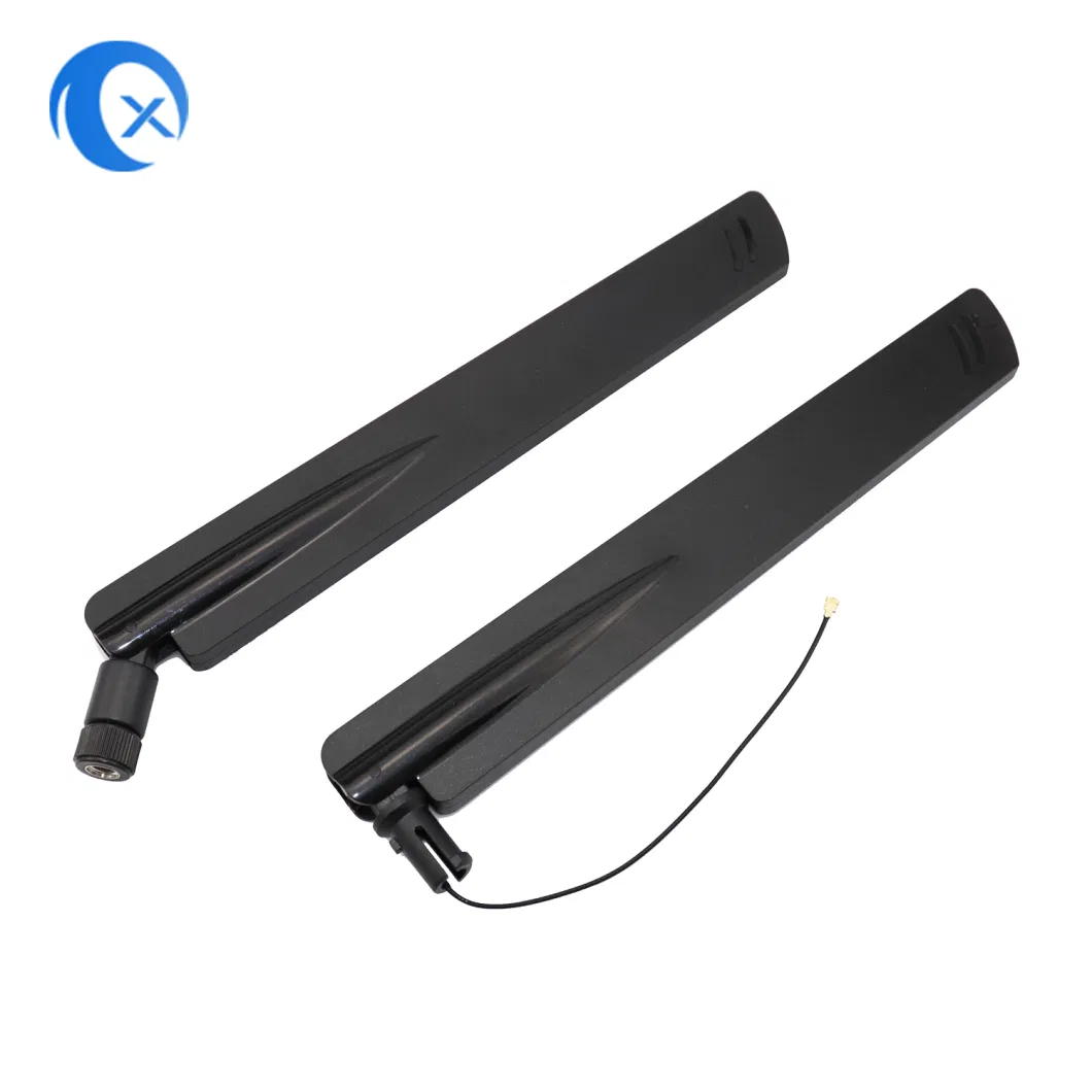 2.4G/5.8g 5dBi Blade Dual-Band WiFi Rubber Antenna with Flying Cable