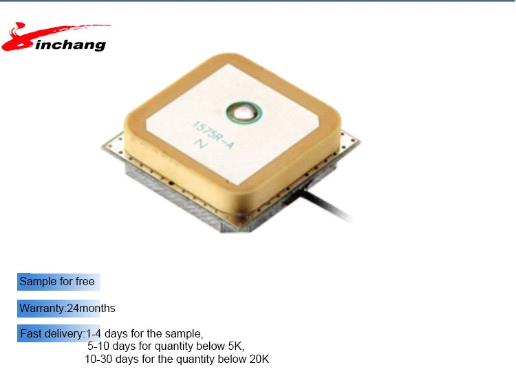 Customization Internal Active GPS Chip Ceramic Patch Antenna Manufacturer