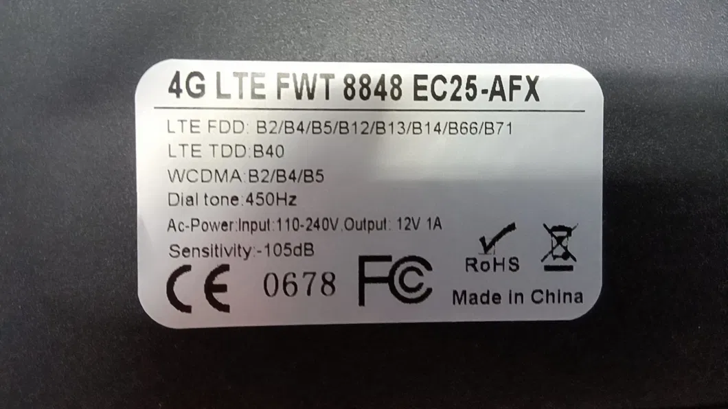 GSM 4G LTE Fixed Wireless Terminal 8848 Compatible with United States AT&T/T-Mobile