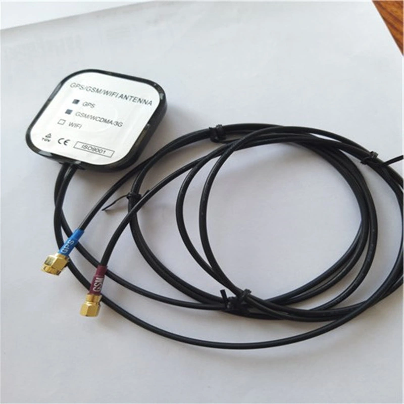 Magnetic GPS and GSM Combo SMA Male Connector Antenna