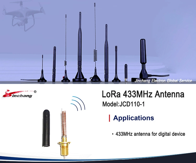 Lora Rubber 433MHz UHF Antenna