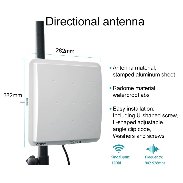 High Gain 4G/5g/WiFi6e Omni Directional Panel Antenna with N Female Head