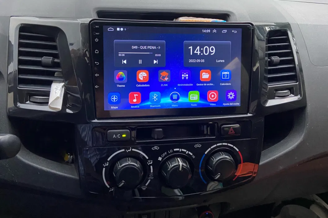 Android Car GPS Navigation Fortuner Sw4 Hilux Vigo