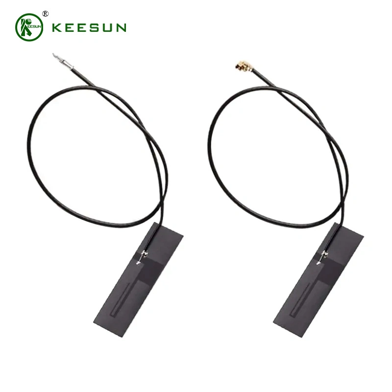 2.4G Internal WiFi Built-in Flexible FPC Patch Antenna with Ipex 1.13 Cable
