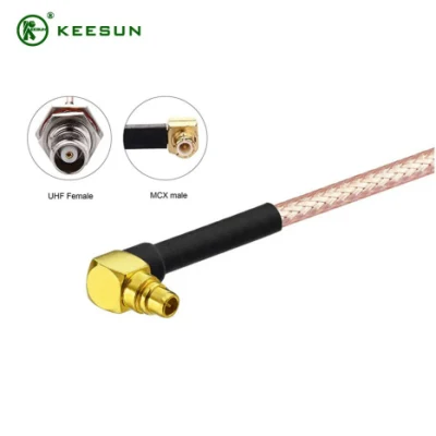 N conector macho a MMCX MCX con antena 1,37cable