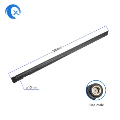5g 4G LTE antena externa de banda completa GSM / GPRS / WiFi / módulo Nb barra de goma plegada de alta ganancia Antena