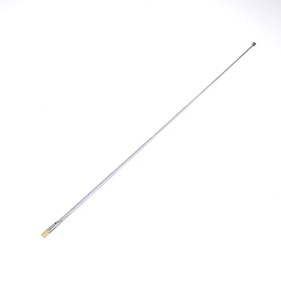 37cm 5 secciones de acero inoxidable telescópico de radio AM/FM Antena Universal Hot