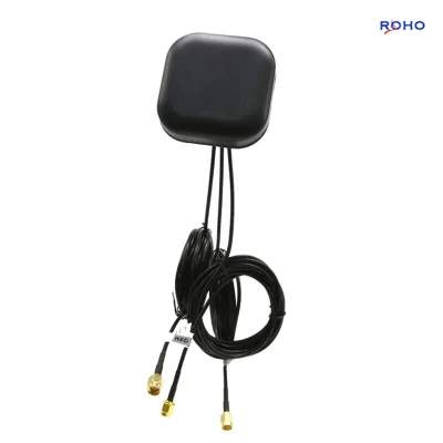 TNC hembra Jack 4 orificios de montaje PCB de la brida de conector coaxial RF