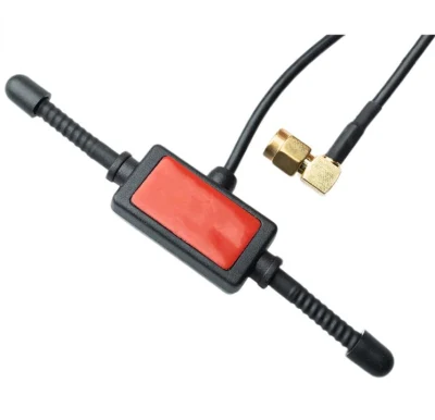 Radio de escáner de coche de banda completa antena Radio de coche móvil con vidrio Montaje y conector BNC señal fuerte ligera
