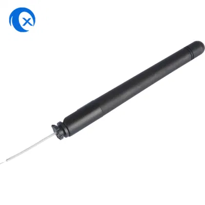 2.4G 2dBi Omnidireccional giratorio de pato de goma WiFi Antena Externa voladoras soldable cable