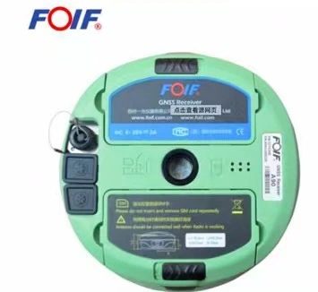 Una buena calidad GPS Android Foif A90 800 canal receptor GNSS GPS inteligente Base y Rover combinada externa GPS RTK Radio 1 Imu