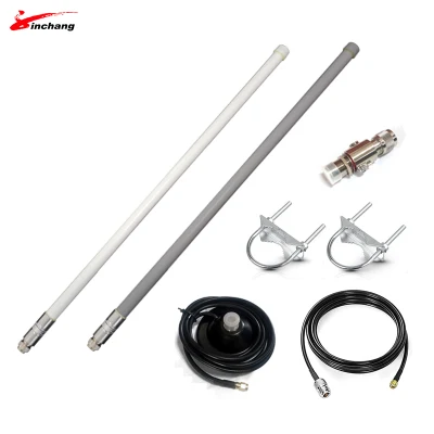 433MHz MHz 868 MHz 915 antena exterior Lora Helium Omni Antena direccional de fibra de vidrio
