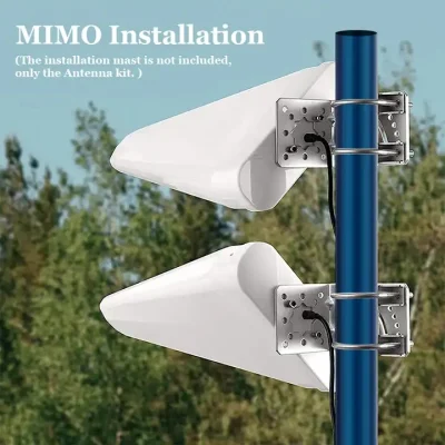 Amplificador de teléfono celular antena de módem LPDA LTE direccional 4G exterior Antena externa del router WiFi Wireless 5g
