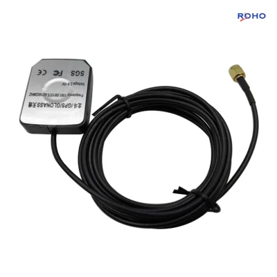 Coaxial RF 3000mm 1/2&quot; Superflexible Conjunto de cables de puente con recto macho DIN 7/16 a 7/16 DIN en ángulo recto de los conectores macho