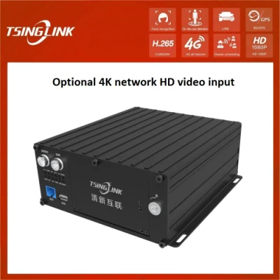 Taxi Administración de flota inteligente 4G Móvil MDVR seguimiento grabación Wi-Fi DVR GPS con tarjeta TF