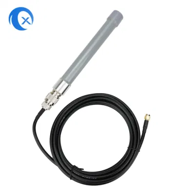 Antena de fibra de vidrio omnidireccional para exteriores 868 MHz compatible con SMA Sizorro