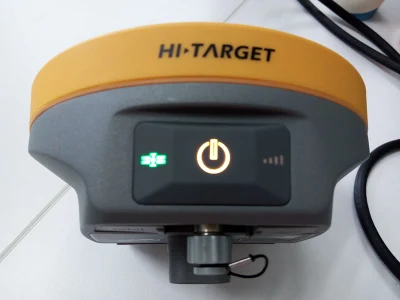Alta precisión Hi-Target V90plus con GPS RTK Radio externa y controladores Upports Ihand30 Amplia gama de los satélites Hi-Target V90plus GPS RTK