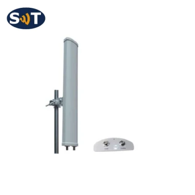 2xn~2500MHz antena WiFi 2X15dBi (100W) con conector hembra 2400MHz