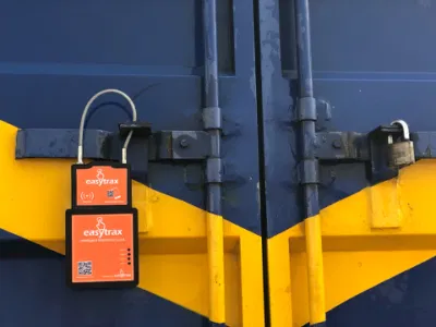 Jt701 Logística Jointech candado carretilla Tracker GPS soluciones de gestión de flota de carga del sistema de software de bloqueo de contenedores