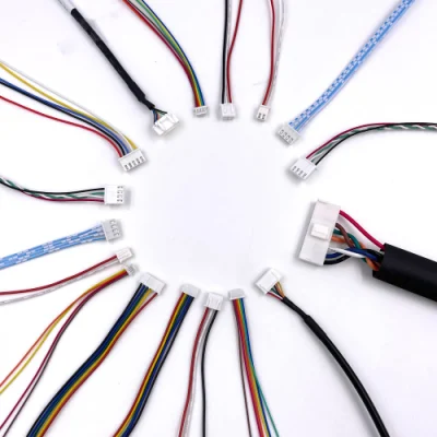 Varios pasadores JST Molex Sh ZH pH XH VH personalizados 1,0 1,5 2,0 1,25 2,54mm cable del grupo de cables electrónico del conector de giro de las palas Montaje para componentes eléctricos