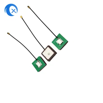 22dBi alta ganancia activo incorporada de cerámica de GPS antenas con conector de IPEX