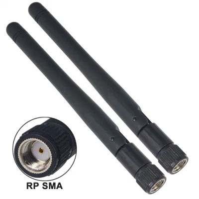 Antena WiFi 2,4G de alta ganancia antena de goma Duck con SMA Conector macho adaptador RF router WiFi omnidireccional