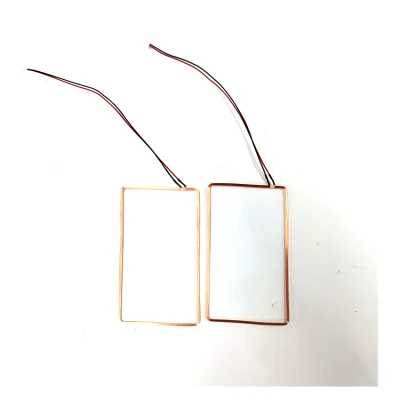 Antena de bucle RFID de 125kHz tarjetas IC de alta frecuencia 0,2mm Antena de bobina cuadrada de inducción de cobre autoadherida