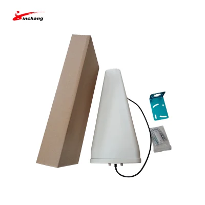 Antena de panel externo, GSM 3G 4G WiFi exterior Log-Periodic Lpda 12dBi Antena para móviles de amplificador de señal