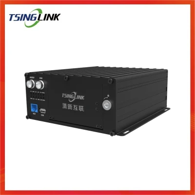 Taxi Administración de flota inteligente 4G Móvil MDVR seguimiento grabación Wi-Fi DVR GPS con tarjeta TF