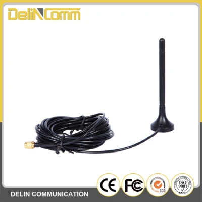 Antena 4G LTE de caucho 4G con conector SMA