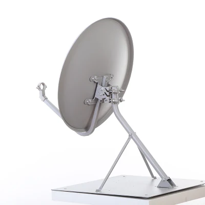 60cm Antena de Satélite de Banda Ku Antena de TV Antena de Plato