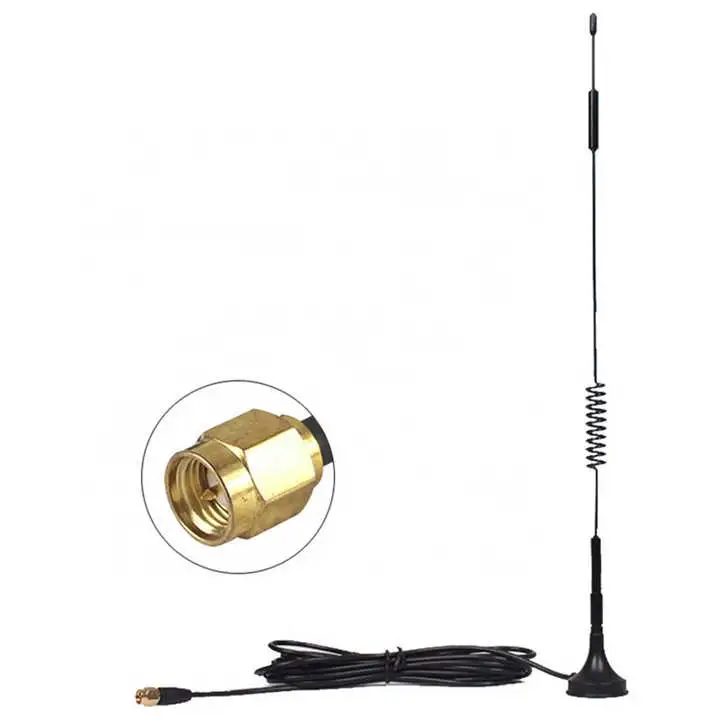 Rg174 1.5m Professional Communication Magnetic Base Suction Cup Radio Antenna