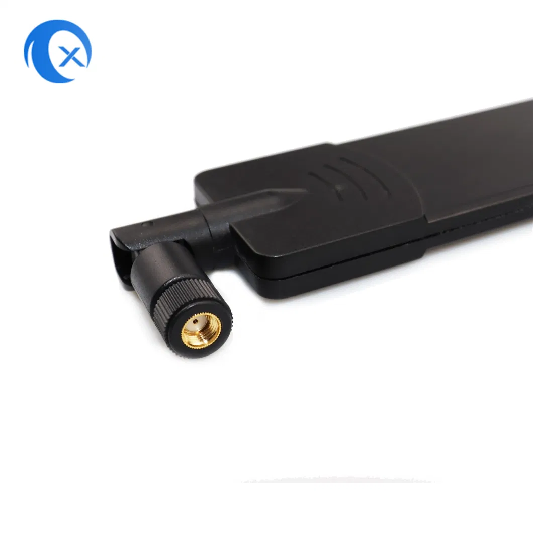 Rotatable RP-SMA Male Straight 4G LTE Rubber Antenna