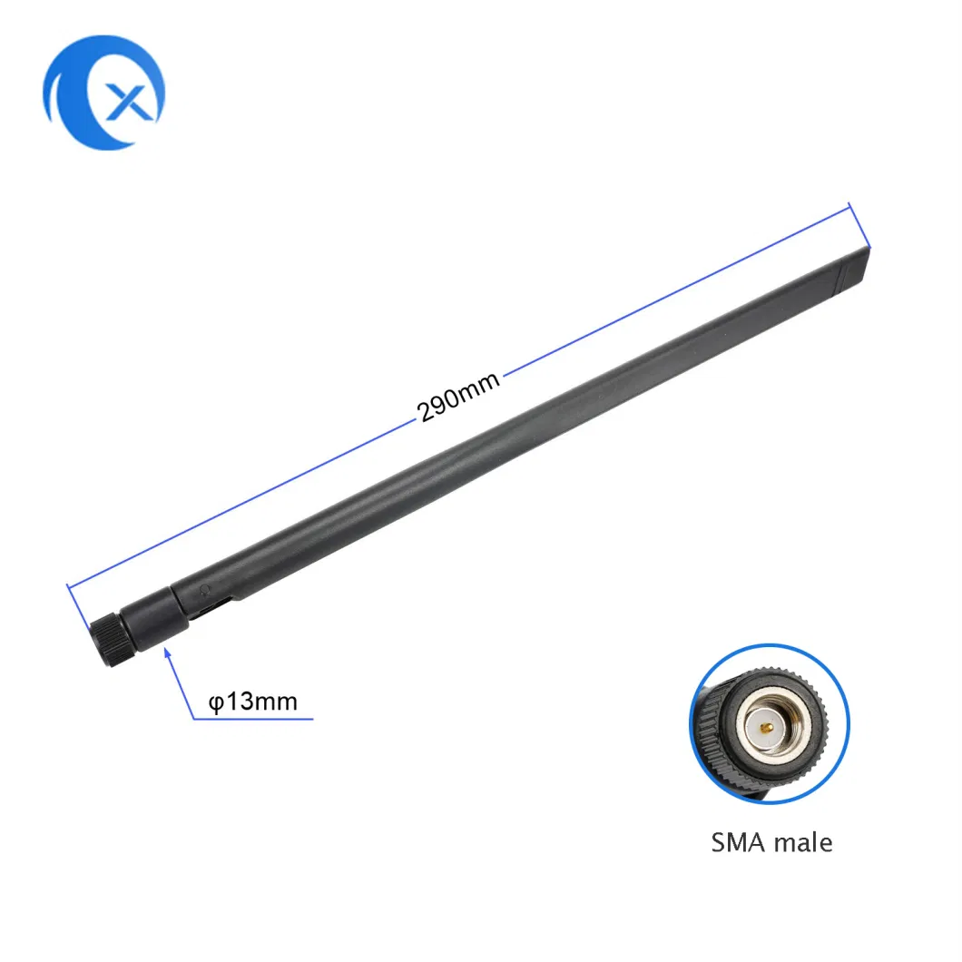 2.4GHz/5.8GHz Dual-Band with SMA Connector for Wireless Network Router USB Adapter PCI Card IP Camera WiFi 6 Antenna