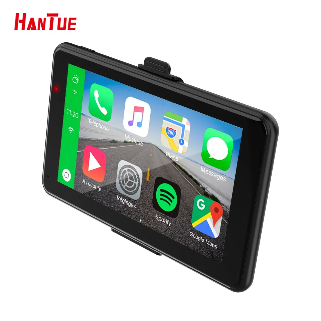 7inch Portable Car GPS Navigation Wireless Carplay FM, Supports Android Auto, Mirror Link, Rear View Camera