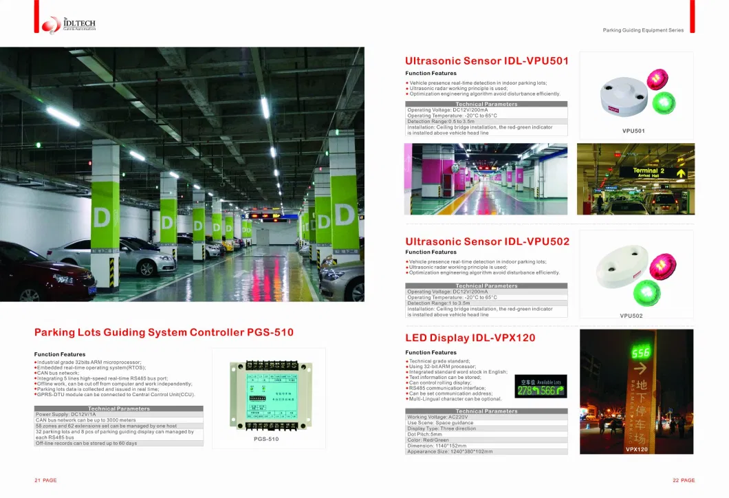 UHF RFID Antenna for Parking Lot