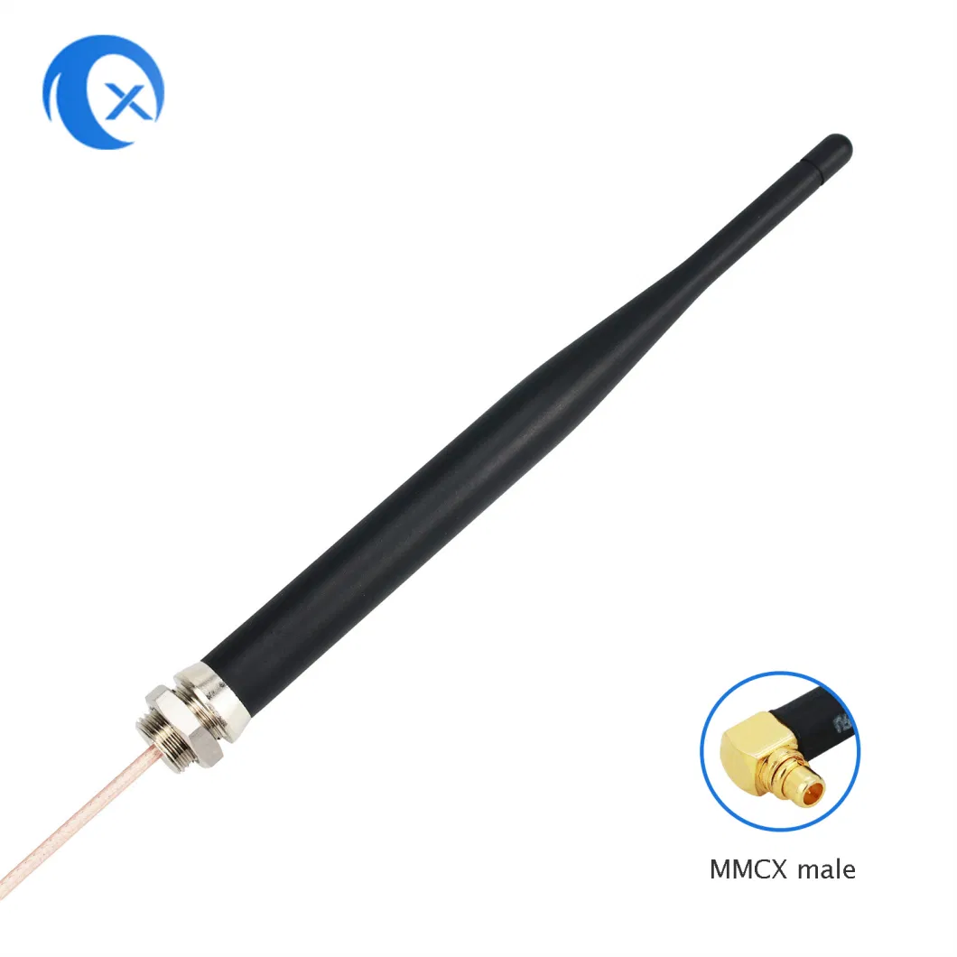 3G 4G LTE Bulkhead Mount External Antenna with Rg316 Cable MMCX Connector