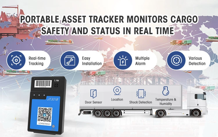 Jointech Asset Tracking for Cold Chain Container with Temperature Sensor GPS Tracker