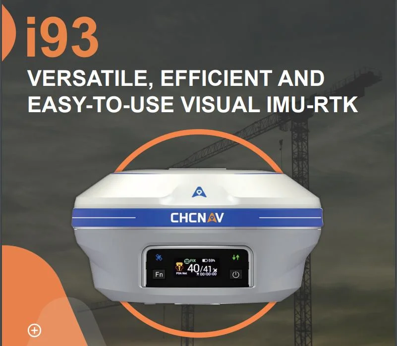 Popular 1408 Channels Auto Imu Dual Cameras 3D Modeling Gnss GPS Rtk Chcnav I93 Chc Nav X16 PRO