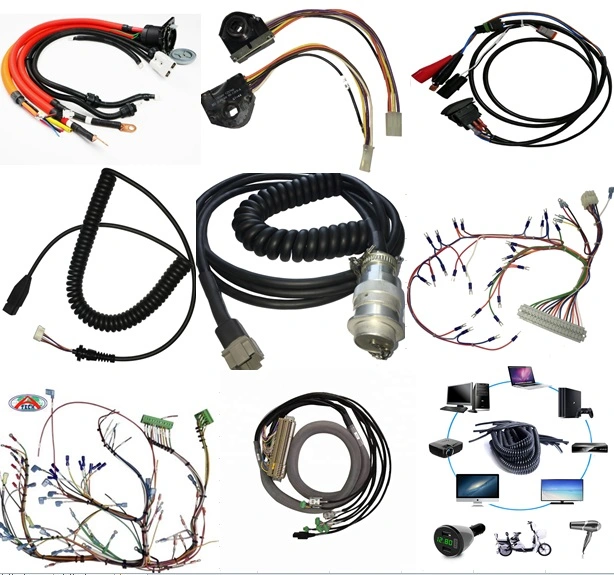 OEM Custom Automotive Spiral Cable or Cable Assembly for Joystic